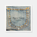 Zoek naar denim jeans servetten Rustisch