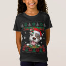 Recherche de pitbull christmas tshirts Chien