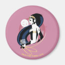 Recherche de pop art refrigérateur magnets Dessin de femme noir