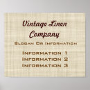 Zoek naar linnen posters Vintage