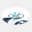 Recherche de vélo bleu autocollants Sport