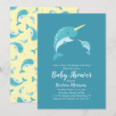 Recherche de narwhal invitations Mignon