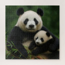 Recherche de panda puzzles Animaux mignons