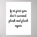 Recherche de humour toilette posters Peinture murale