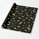 Recherche de motif de bananes papier cadeau Fruit