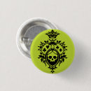 Recherche de vert de crâne badges Gothique