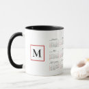 Zoek naar kalender mokken Modern