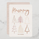 Recherche de rose gold noël invitations Métallisé