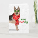 Recherche de german shepherd christmas vœux cartes Chien