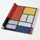 Recherche de mondrian papier cadeau De stijl