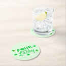 Recherche de shamrock dessous de verres Jour de st patrick