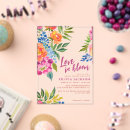 Recherche de colorful bridal shower invitations Été