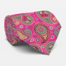 Zoek naar roze paisley stropdassen Vintage