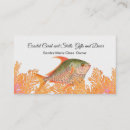 Recherche de poissons tropicaux cartes visite Chef
