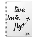 Zoek naar vliegtuig notitieboeken Reis