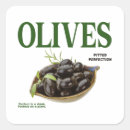 Recherche de olives noires autocollants Olive green