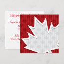 Recherche de le canada invitations Feuille