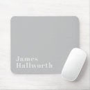 Recherche de gris clair tapis souris Simple