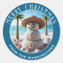 Recherche de noël tropical autocollants Coquillages