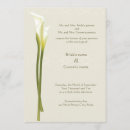 Zoek naar calla lily invitations Groen