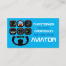 Recherche de aviateur cartes visite Aviation