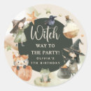 Recherche de sorcière mignonne autocollants Girl