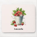 Recherche de fraise tapis souris Été