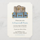 Recherche de bagages invitations Vintage