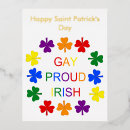 Recherche de shamrock cartes postales Irlandais