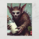 Recherche de krampus cartes postales Horreur