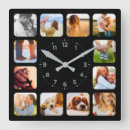 Recherche de noir brillant horloges Pour eux