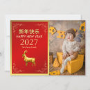 Recherche de nouvel an chinois cartes Zodiaque