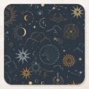 Recherche de lune dessous de verres Lune et étoiles