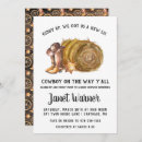 Recherche de rodeo baby shower invitations Western
