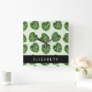 Recherche de motif tropical posters Feuilles verts