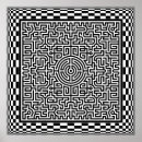 Zoek naar labyrint posters Geometrisch