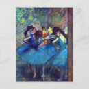 Recherche de danseurs bleus cartes postales Impressionnisme