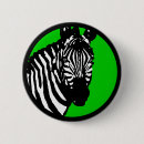 Recherche de rayures de zèbre badges Animal