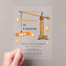 Recherche de grue anniversaire invitations Moderne