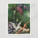 Recherche de poules poussins cartes postales Fleurs
