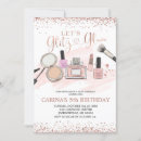 Recherche de de maquillage invitations Parti glamour
