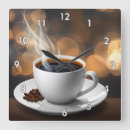 Recherche de temps de café horloges Java