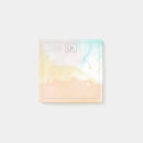 Recherche de notes de it de monogramme post post its Pastel