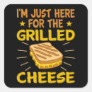 Recherche de humour fromage autocollants Sandwich au fromage grillé