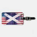 Recherche de drapeau écossais bagages étiquettes L'ecosse