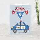 Zoek naar politie verjaardagskaarten Auto