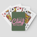 Recherche de camping jeux de cartes Personnalisées