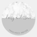 Recherche de gris blanc autocollants Lettré