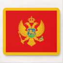 Recherche de montenegro tapis souris Drapeau du monténégro