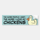 Recherche de poulets voiture autocollants Dire